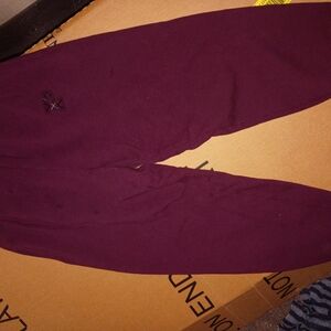 PINK Victoria's Secret Maroon Sweatpants